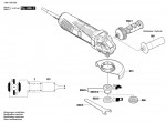 Bosch 3 601 G93 200 Gws 12-125 Cip Angle Grinder 230 V / Eu Spare Parts